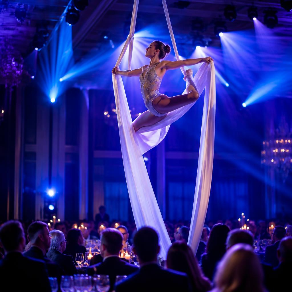 Corporate circus show